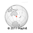 Outline Map of Bradshaws Creek, rectangular outline