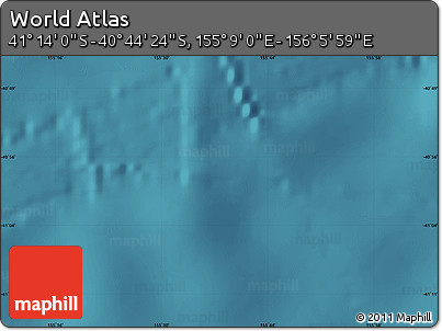 Satellite Map of the Area around 40° 59' 12" S, 155° 37' 30" E