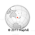 Outline Map of the Area around 40° 59' 12" S, 159° 1' 30" E, rectangular outline