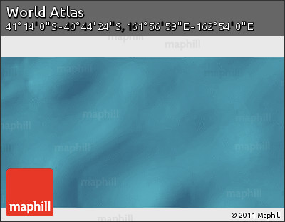 Satellite 3D Map of the Area around 40° 59' 12" S, 162° 25' 30" E