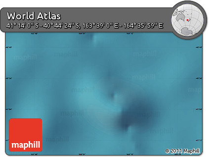 Satellite Map of the Area around 40° 59' 12" S, 164° 7' 30" E
