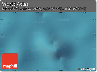 Satellite Map of the Area around 40° 59' 12" S, 164° 7' 30" E
