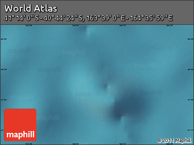 Satellite Map of the Area around 40° 59' 12" S, 164° 7' 30" E