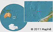 Satellite Location Map of the area around 40° 59' 12" S, 166° 40' 30" E
