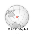 Outline Map of the Area around 40° 59' 12" S, 167° 31' 30" E, rectangular outline