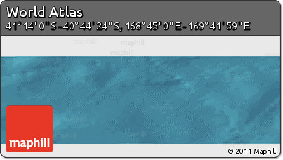 Satellite Panoramic Map of the Area around 40° 59' 12" S, 169° 13' 29" E