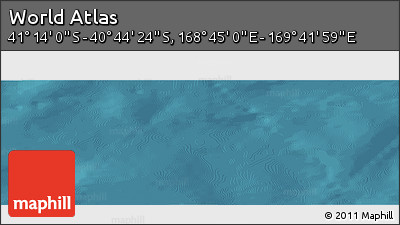 Satellite Panoramic Map of the Area around 40° 59' 12" S, 169° 13' 29" E
