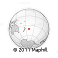 Outline Map of the Area around 40° 59' 12" S, 169° 4' 29" W, rectangular outline