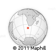 Outline Map of the Area around 40° 59' 12" S, 16° 13' 30" E, rectangular outline
