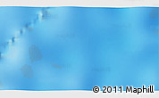 Physical 3D Map of the area around 40° 59' 12" S, 16° 4' 29" W