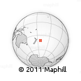 Outline Map of the Area around 40° 59' 12" S, 172° 28' 29" W, rectangular outline