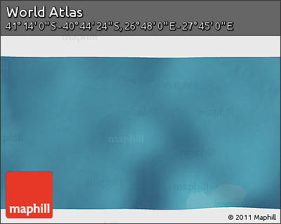 Satellite 3D Map of the Area around 40° 59' 12" S, 27° 16' 29" E