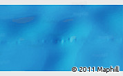 Physical 3D Map of the area around 40° 59' 12" S, 30° 31' 29" W