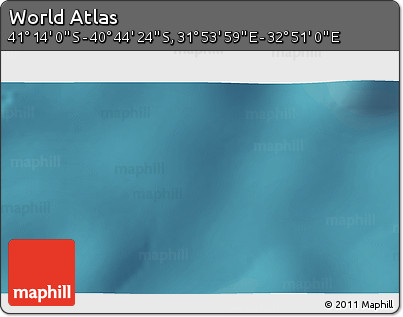 Satellite 3D Map of the Area around 40° 59' 12" S, 32° 22' 30" E