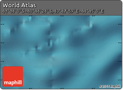 Satellite Map of the Area around 40° 59' 12" S, 44° 16' 29" E