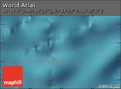Satellite Map of the Area around 40° 59' 12" S, 44° 16' 29" E