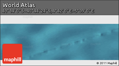 Satellite Panoramic Map of the Area around 40° 59' 12" S, 5° 10' 30" E
