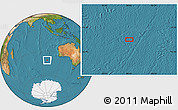 Satellite Location Map of the area around 40° 59' 12" S, 98° 40' 30" E