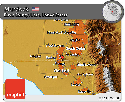 Physical 3D Map of Murdock