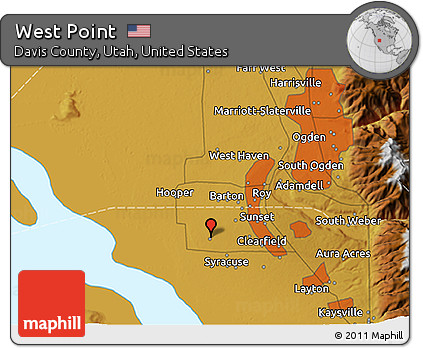 Physical 3D Map of West Point