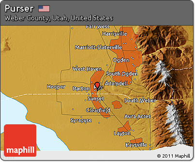 Physical 3D Map of Purser