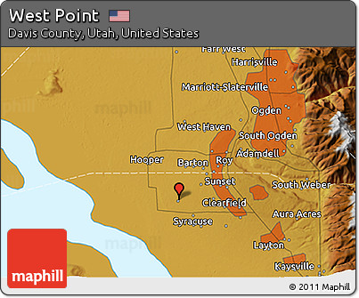 Physical 3D Map of West Point