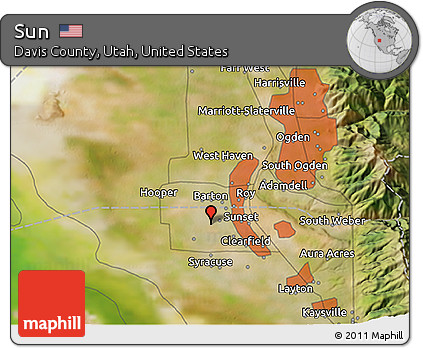 Satellite 3D Map of Sun