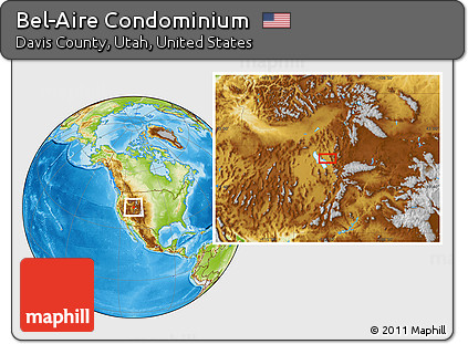 Physical Location Map of Bel-Aire Condominium