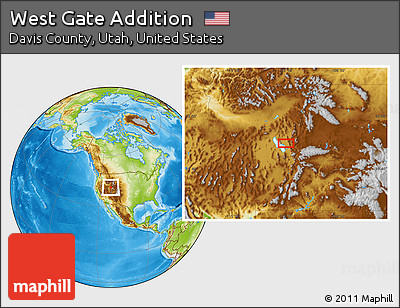 Physical Location Map of West Gate Addition