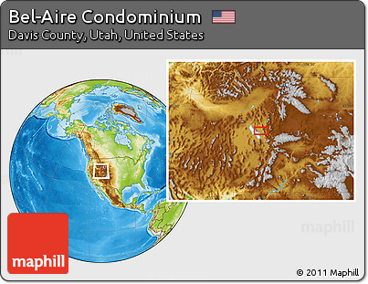 Physical Location Map of Bel-Aire Condominium