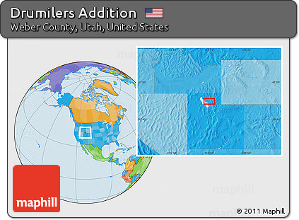 Political Location Map of Drumilers Addition