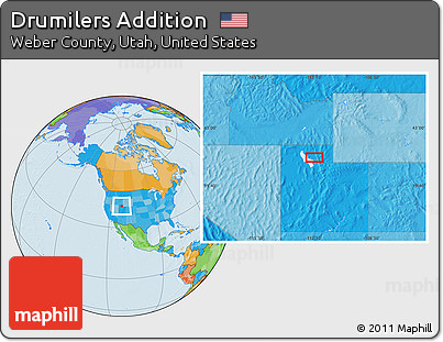 Political Location Map of Drumilers Addition