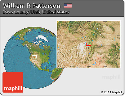 Satellite Location Map of William R Patterson