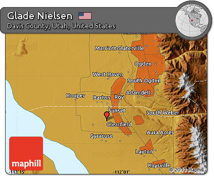 Physical Map of Glade Nielsen