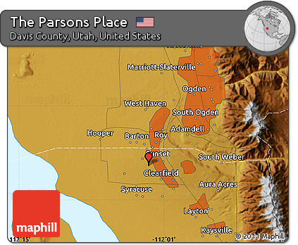 Physical Map of the Parsons Place