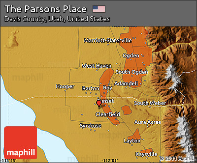 Physical Map of the Parsons Place