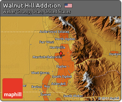 Physical Map of Walnut Hill Addition