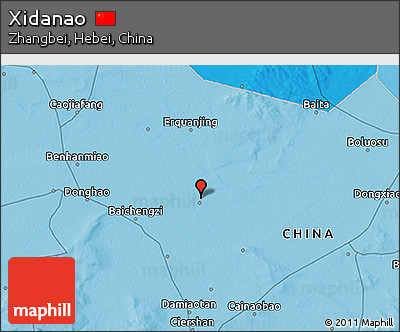 Political 3D Map of Xidanao