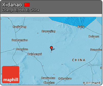 Political 3D Map of Xidanao