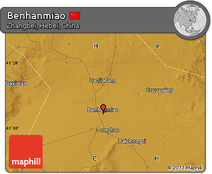Physical Map of Benhanmiao