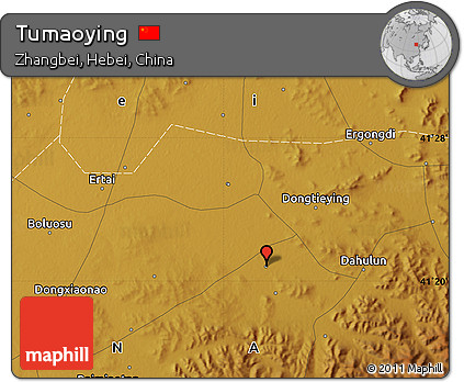 Physical Map of Tumaoying