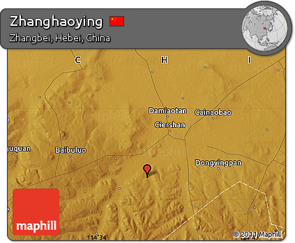 Physical Map of Zhanghaoying