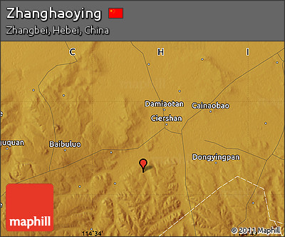 Physical Map of Zhanghaoying