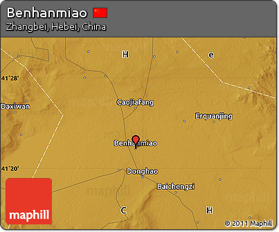Physical Map of Benhanmiao