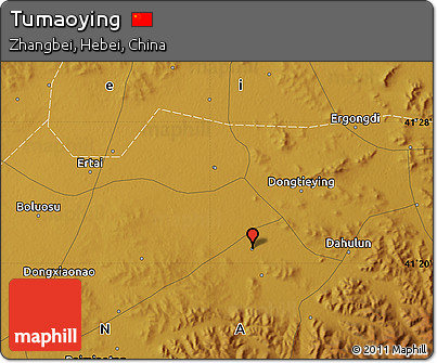 Physical Map of Tumaoying