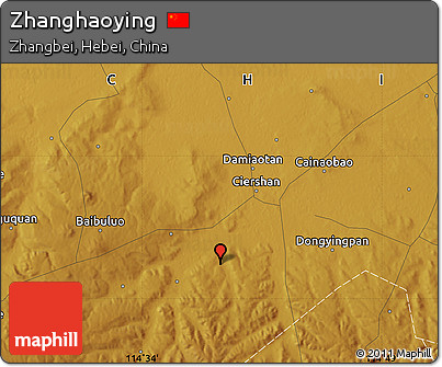 Physical Map of Zhanghaoying