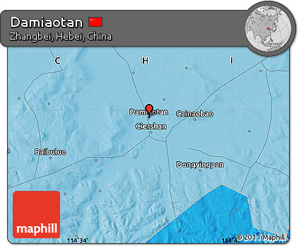 Political Map of Damiaotan
