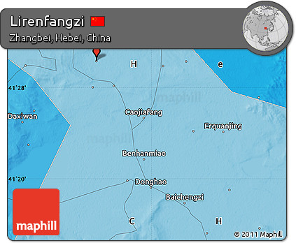 Political Map of Lirenfangzi