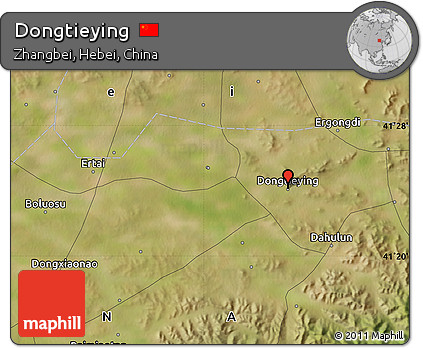 Satellite Map of Dongtieying