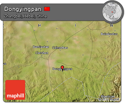Satellite Map of Dongyingpan